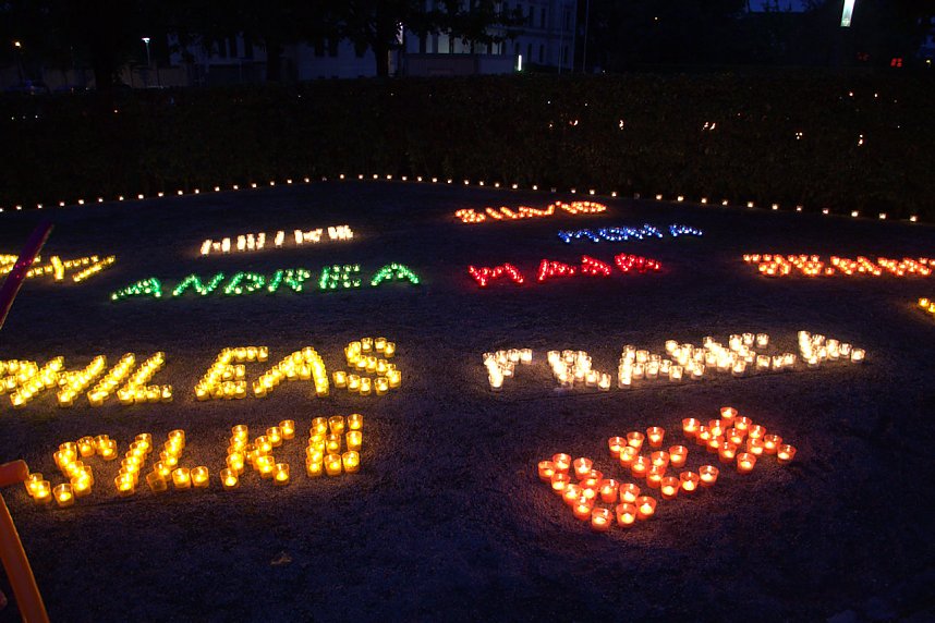 Lichterfest auf dem Petersberg