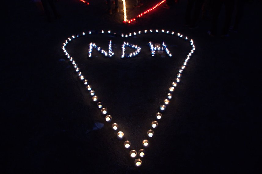 Lichterfest auf dem Petersberg