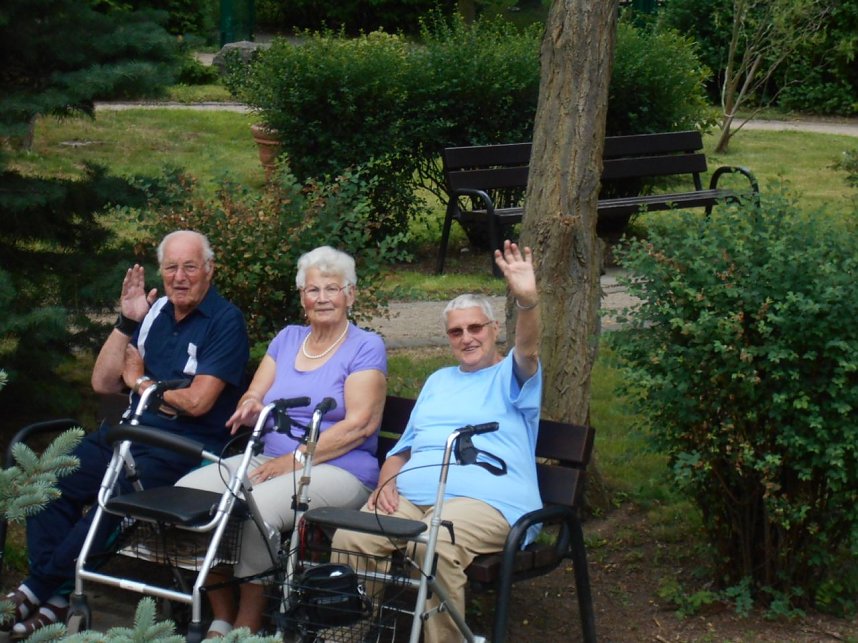 Sportfest im Pflegeheim
