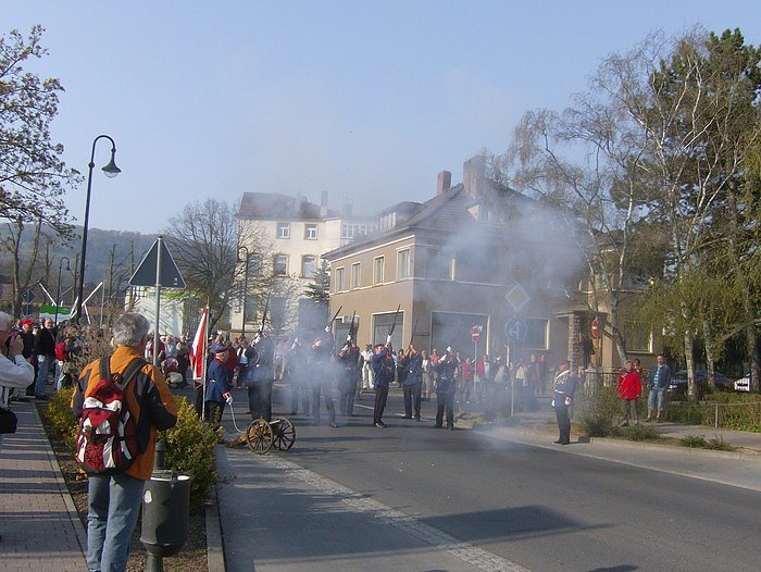 Osterspazierg&auml;nger in Bleicherode