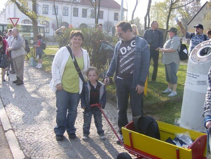 Osterspazierg&auml;nger in Bleicherode