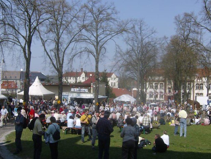 Osterspazierg&auml;nger in Bleicherode