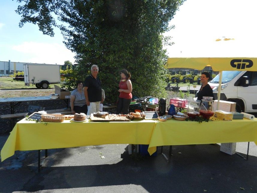 Das Neust&auml;dter Hospiz auf dem Tag der offenen T&uuml;r an der NOBAS