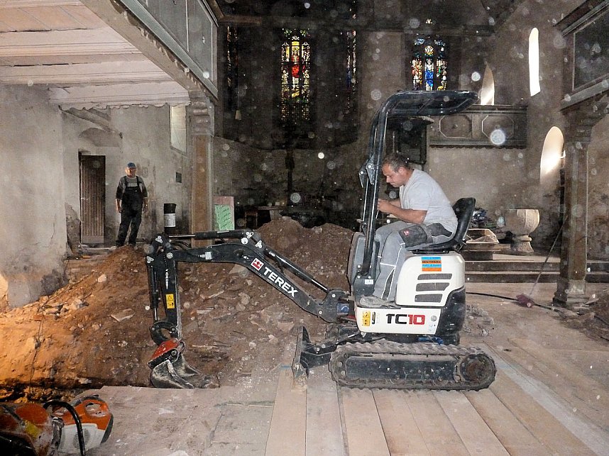 Umbau zur Jugendkirche