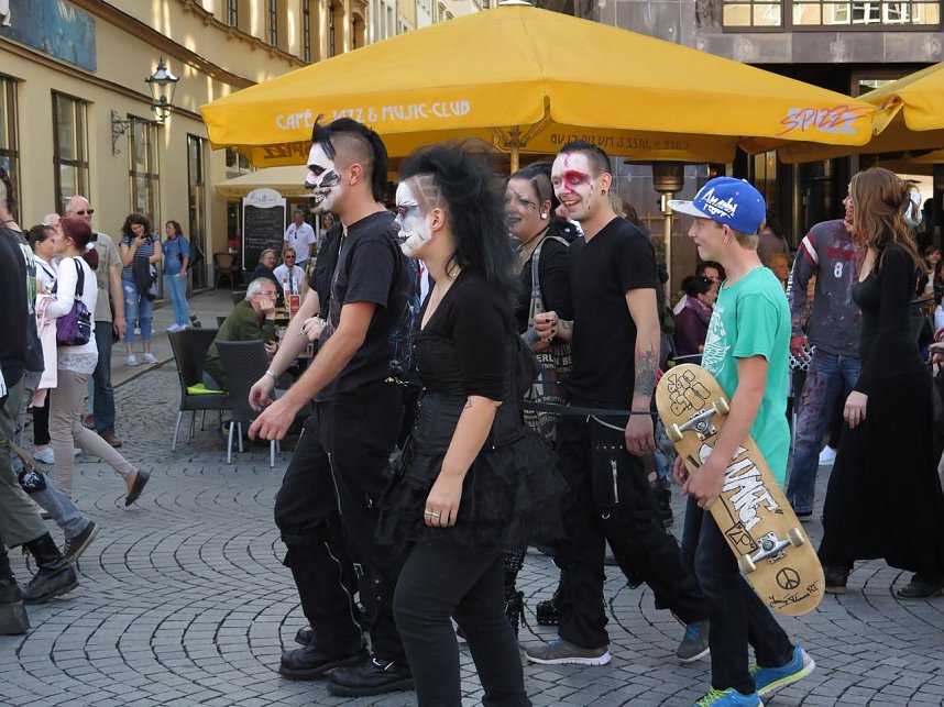 Zombie-Walk in Leipzig