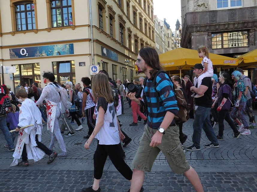 Zombie-Walk in Leipzig