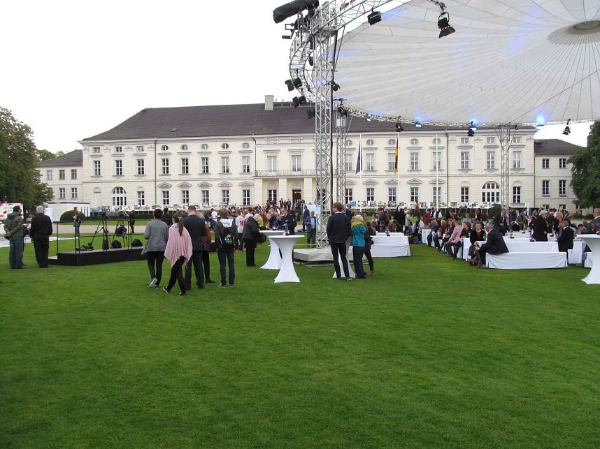 Matthias Siebert bei Bundespr&auml;sidenten