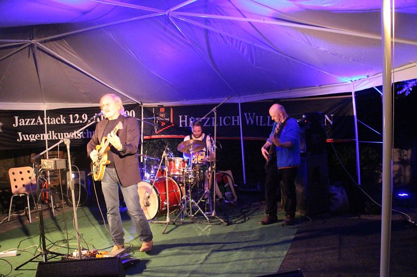 10. K&ouml;stritzer Jazz Attack auf dem Hof der Jugendkunstschule