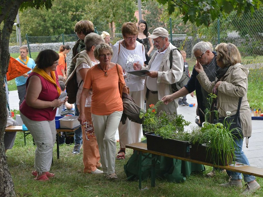 Treppenk&auml;ferfest an der Frauenbergtreppe