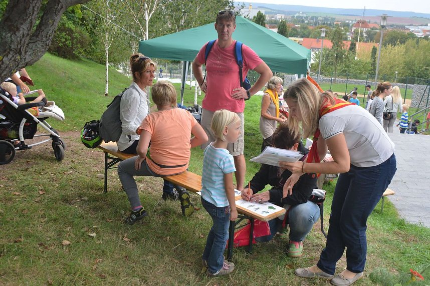 Treppenk&auml;ferfest an der Frauenbergtreppe