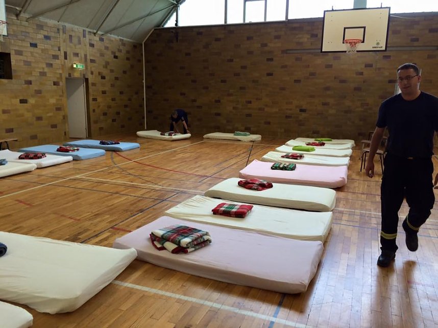 Ankunft wird vorbereitet