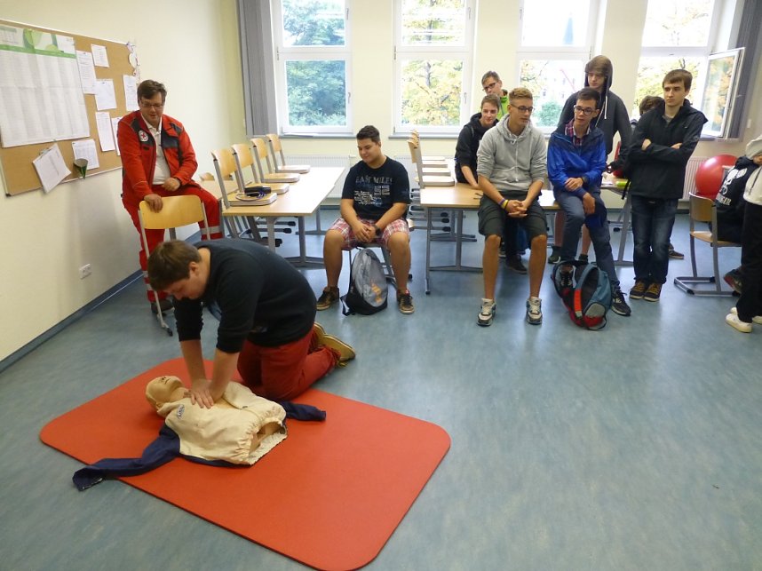 Aktion junge Fahrer an der Morgenr&ouml;te in Nordhausen