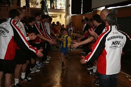 Ehrung der Handballer