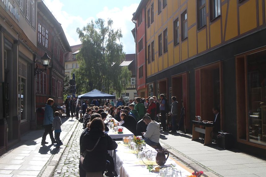 Essen der Kulturen in der Kurzen Meile