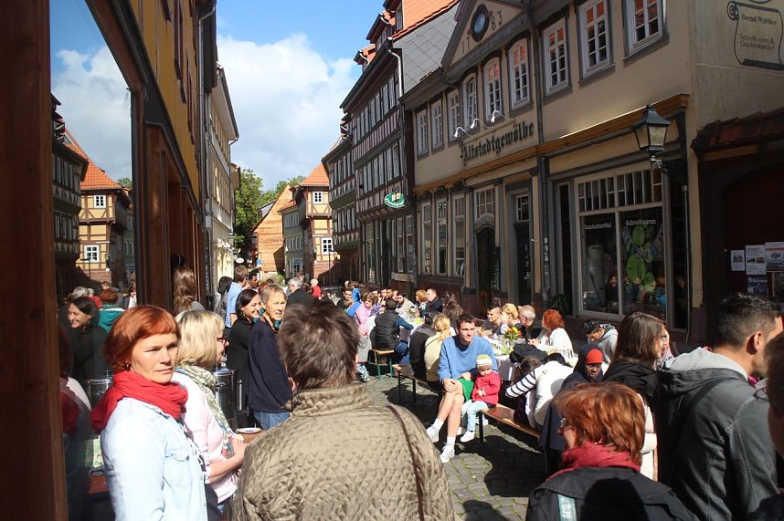 Essen der Kulturen in der Kurzen Meile