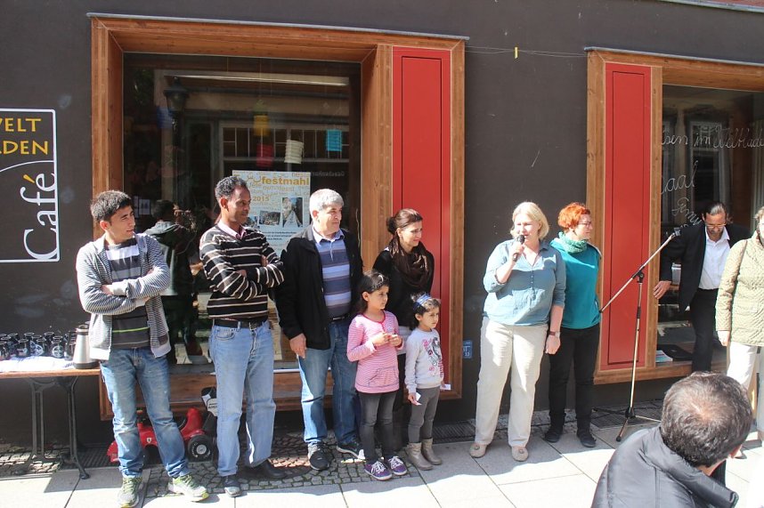 Essen der Kulturen in der Kurzen Meile