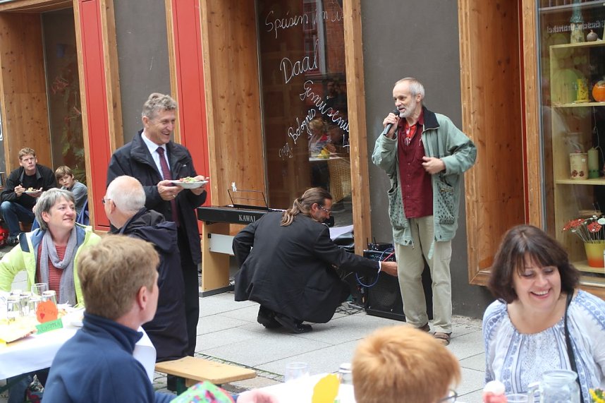Essen der Kulturen in der Kurzen Meile