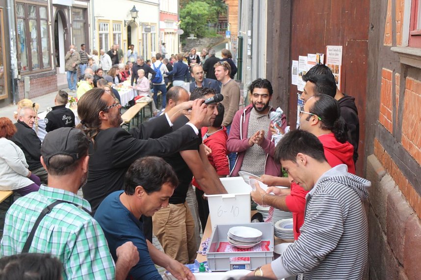 Essen der Kulturen in der Kurzen Meile