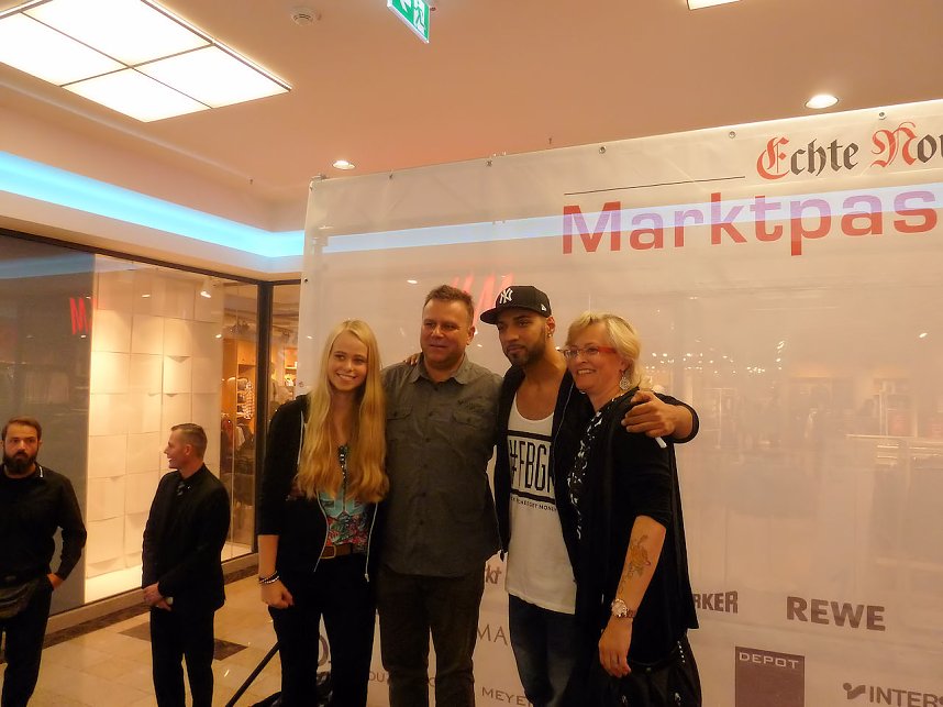 Mehrzad Marashi in der Nordh&auml;user Marktpassage