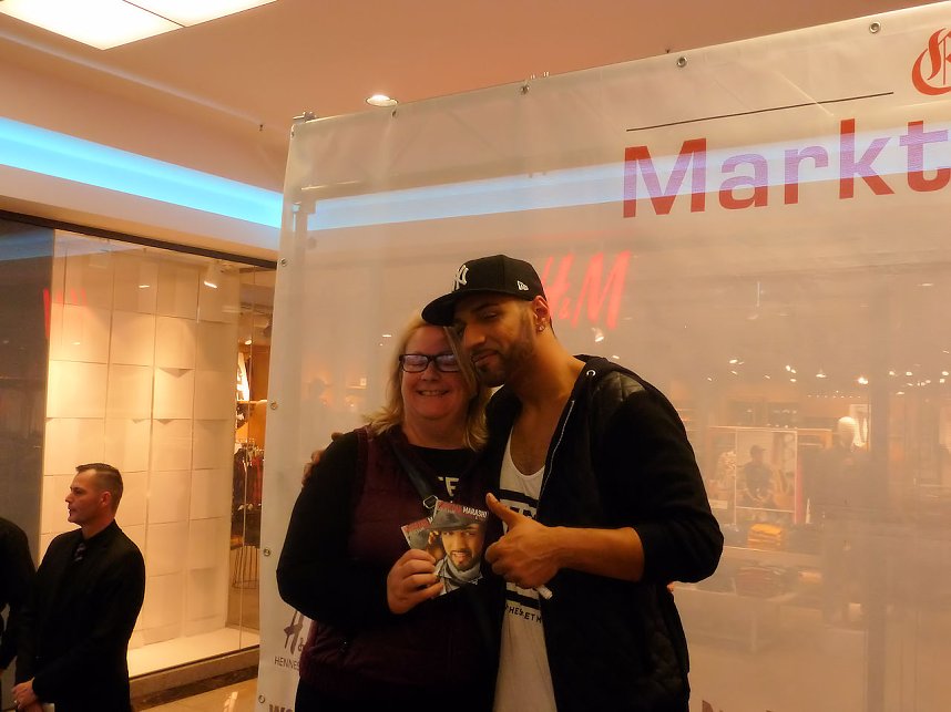 Mehrzad Marashi in der Nordh&auml;user Marktpassage