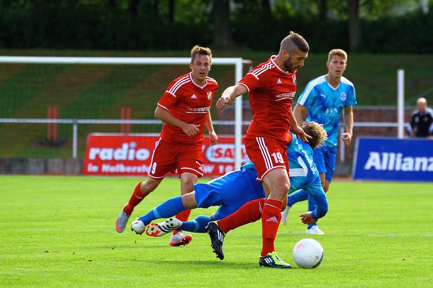 2:1-Sieg gegen Halberstadt