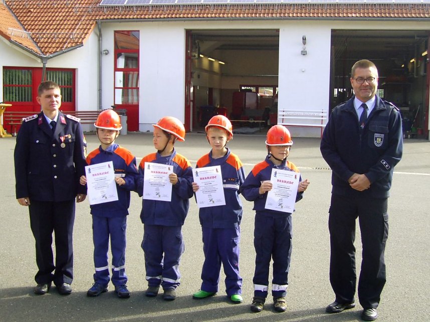 Retten will gelernt sein - in Bleicherode konnte der Feuerwehr-Nachwuchs zeigen was er gelernt hat
