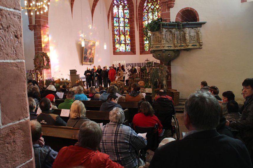 Erntedankgottesdienst der Lebenshilfe in der Blasiikirche Nordhausen
