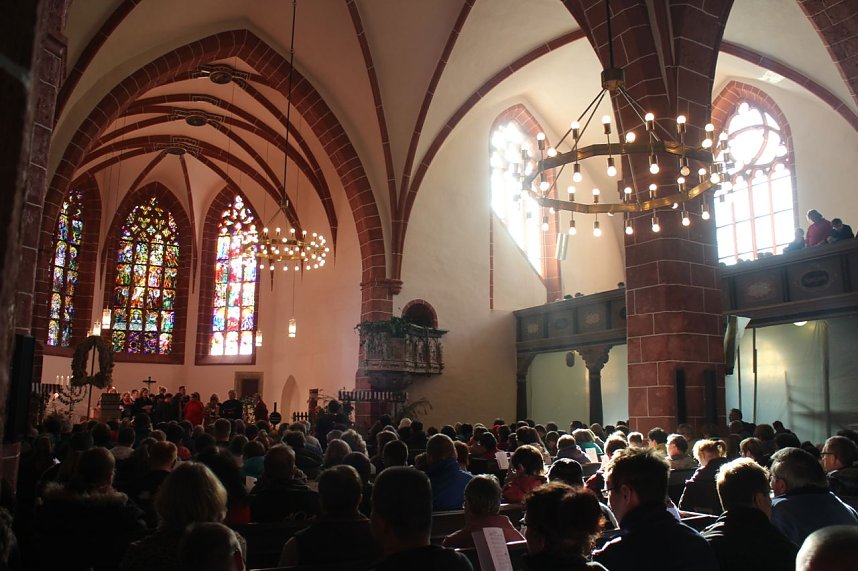 Erntedankgottesdienst der Lebenshilfe in der Blasiikirche Nordhausen