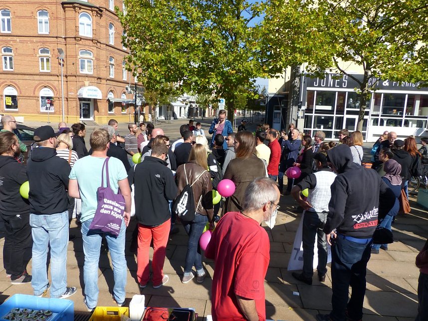 Zwei Demos in Nordhausen