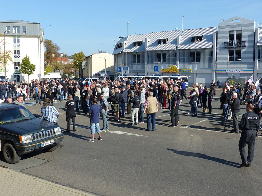 Zwei Demos in Nordhausen