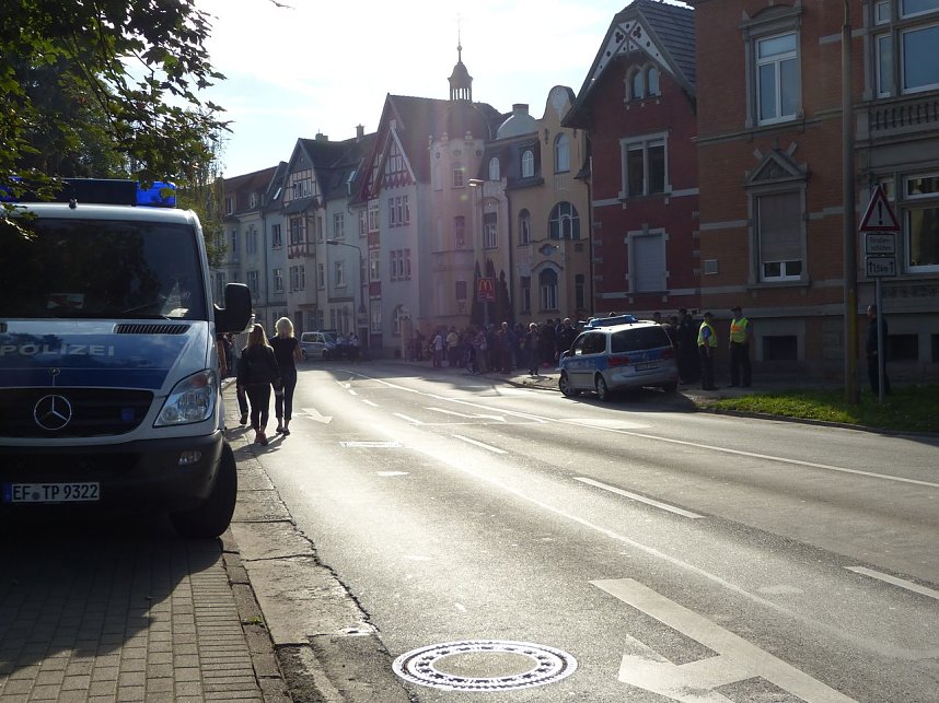 Zwei Demos in Nordhausen