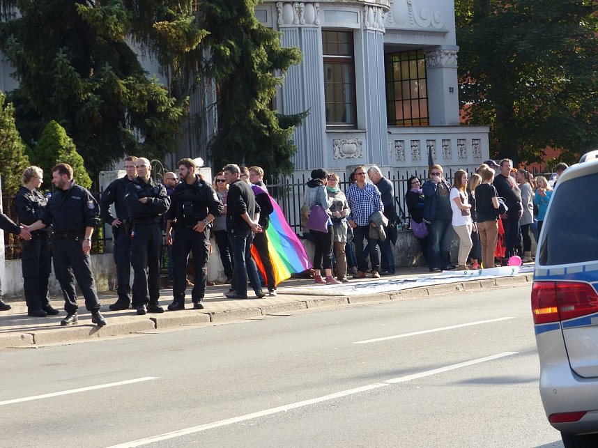 Zwei Demos in Nordhausen