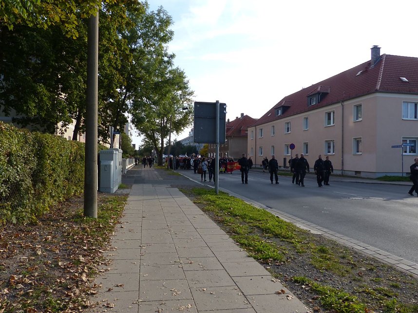 Zwei Demos in Nordhausen