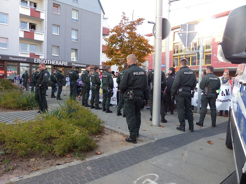 Zwei Demos in Nordhausen