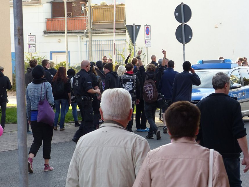 Zwei Demos in Nordhausen