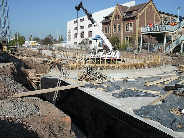Gigantische Baustelle