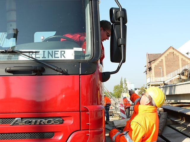 Gigantische Baustelle