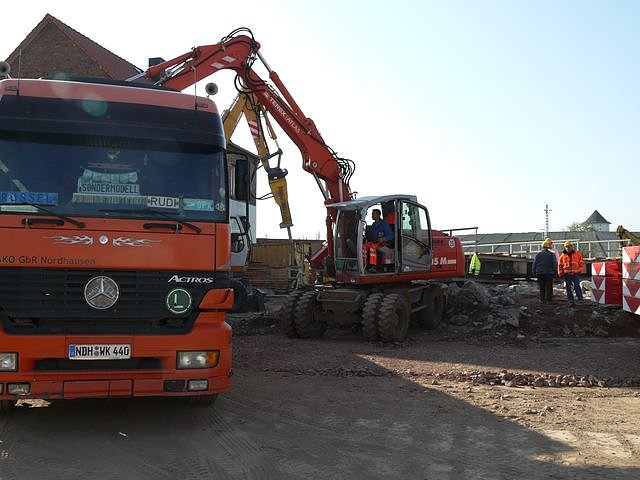 Gigantische Baustelle