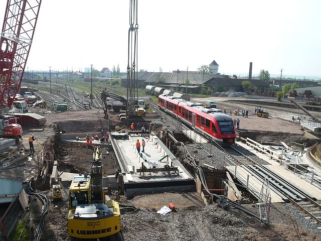 Gigantische Baustelle