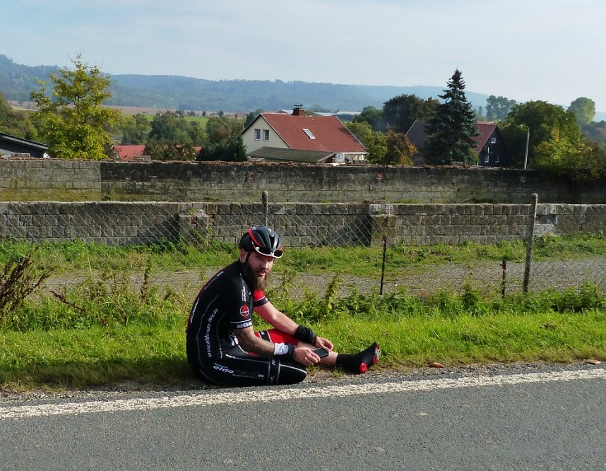 Einzelzeitfahren zwischen Urbach und Buchholz