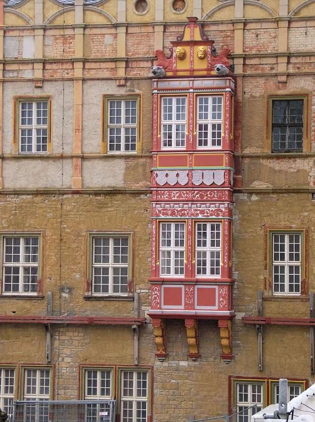 Unterwegs auf Schloss Bernburg