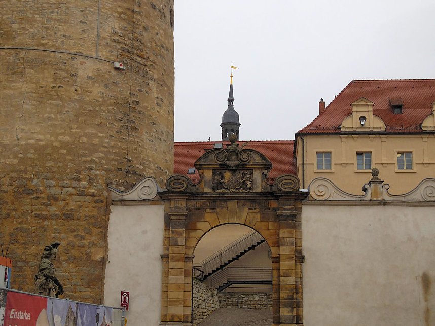 Unterwegs auf Schloss Bernburg