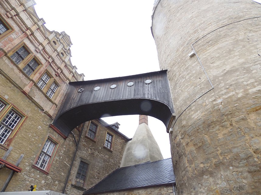 Unterwegs auf Schloss Bernburg