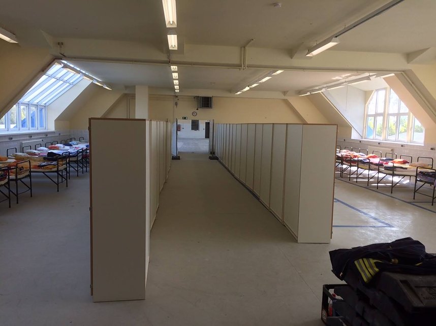 Neue Unterk&uuml;nfte vorbereitet