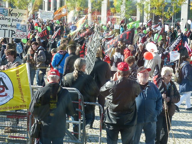 Demo gegen TTIP