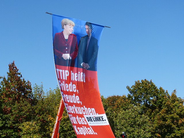 Demo gegen TTIP
