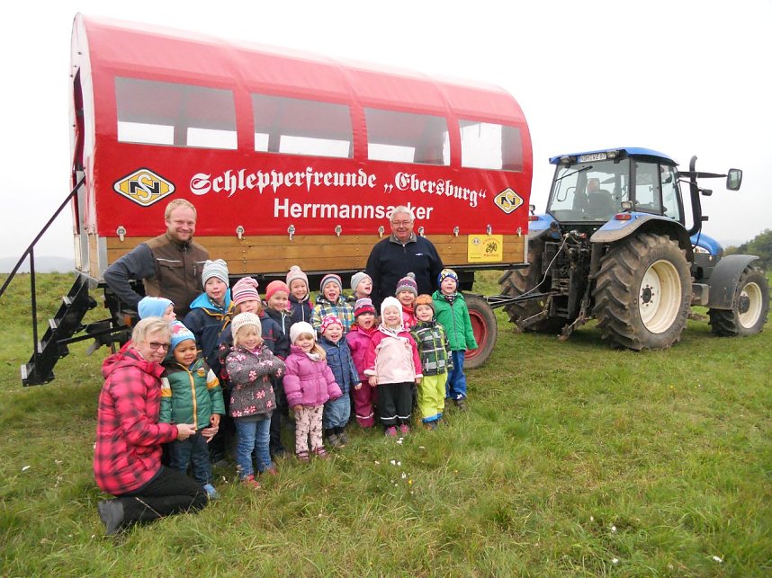 Die Petersdorfer Eichenbergzwerge auf Entdeckertour