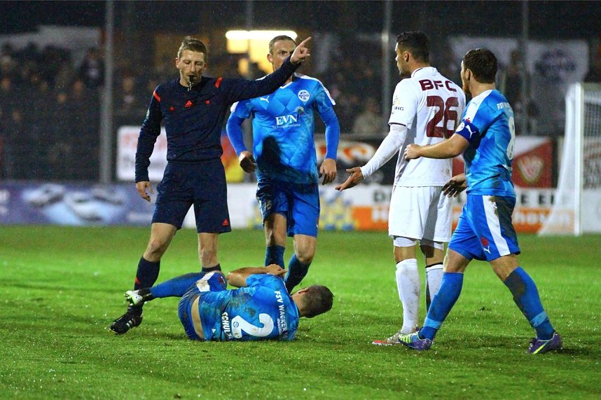 Wacker gewinnt 1:0 gegen den BFC