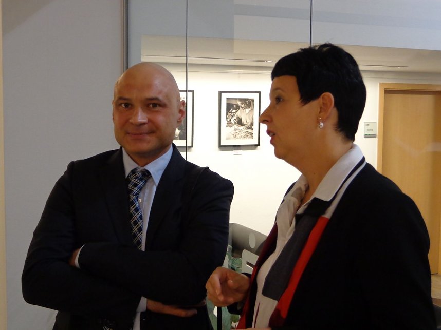 Vernissage in der KSK-Galerie