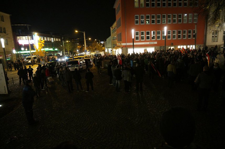 Zwei Demos in Nordhausen